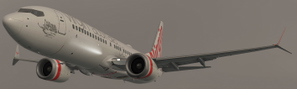 Virgin Australia VH-8IA W/ Cabin - iFly 737 Max 8 thumbnail 4