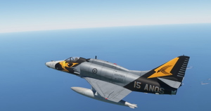 Virtavia - A-4 Skyhawk - Marinha do Brasil N1004 - VF-1  Squadron 15 Years Special Livery thumbnail 2