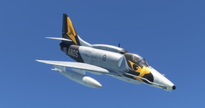 Virtavia - A-4 Skyhawk - Marinha do Brasil N1004 - VF-1  Squadron 15 Years Special Livery thumbnail 4