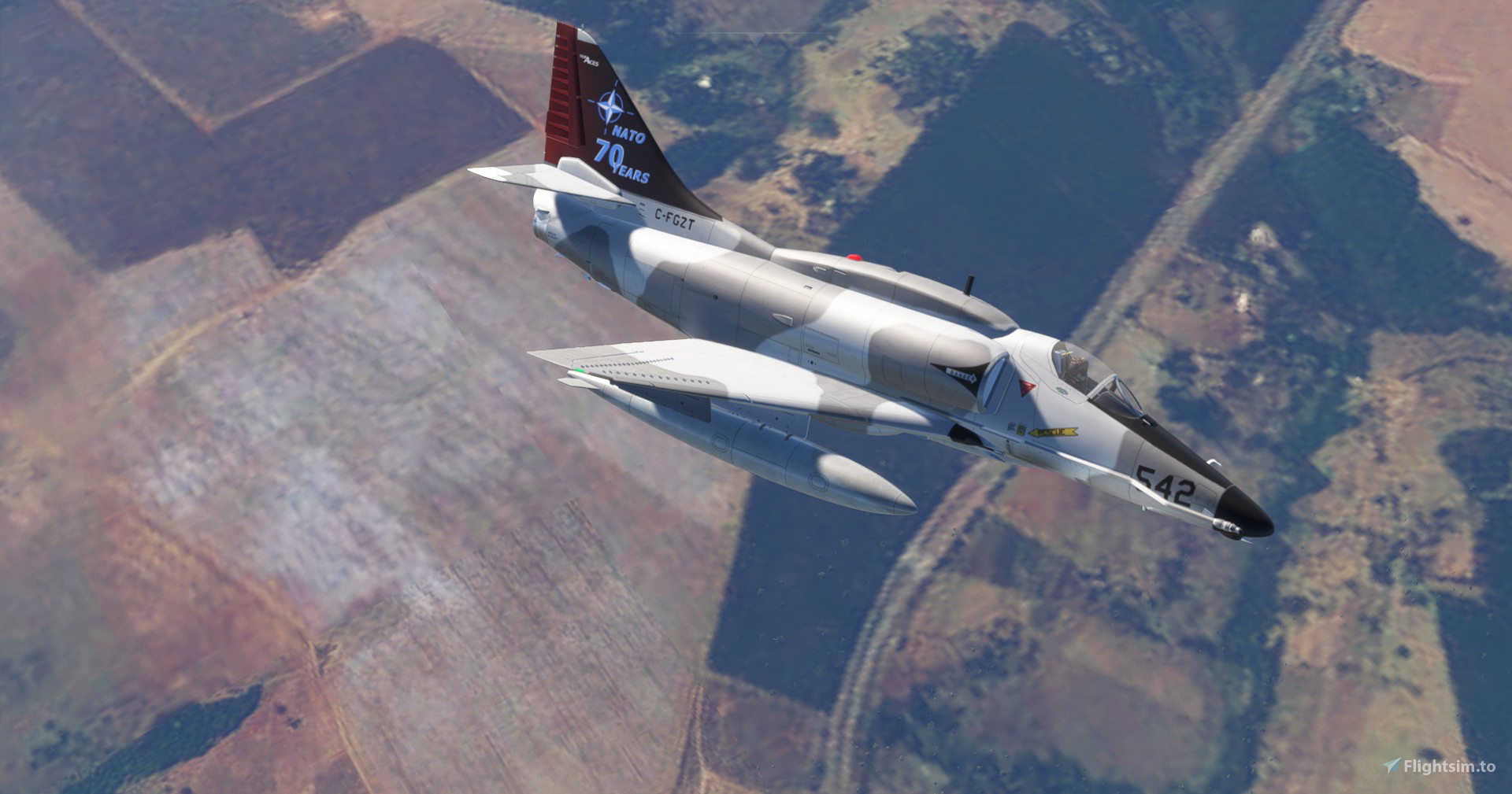 Virtavia - A-4 Skyhawk - Top Aces - C-FGZT for Microsoft