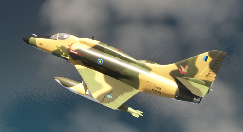 Virtavia A-4 Skyhawk Royal Malaysian Air Force Livery