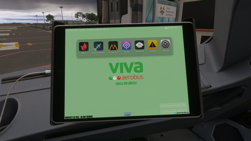 Viva Aerobus - VB/VIV - EFB background - A321