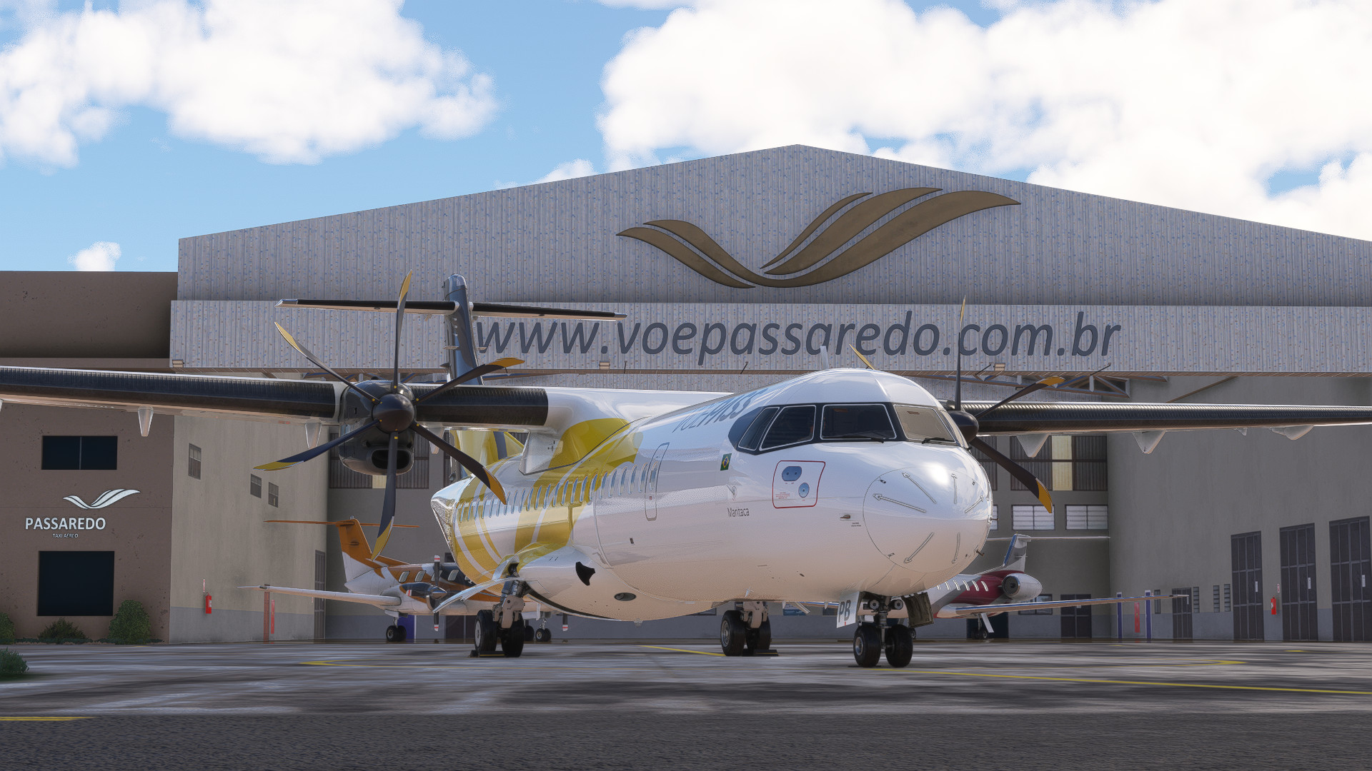 VOEPASS Linhas Aéreas ATR 72-600 "Maritaca" (PS-VPB) + Halogen lights - Image 1