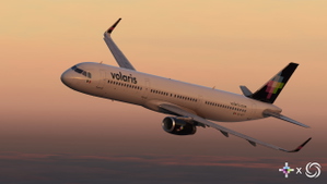 Volaris Livery Pack | Fenix A321 | 8K & 4K thumbnail 3