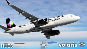 Volaris Livery Pack | Fenix A320 | 8K & 4K thumbnail 8