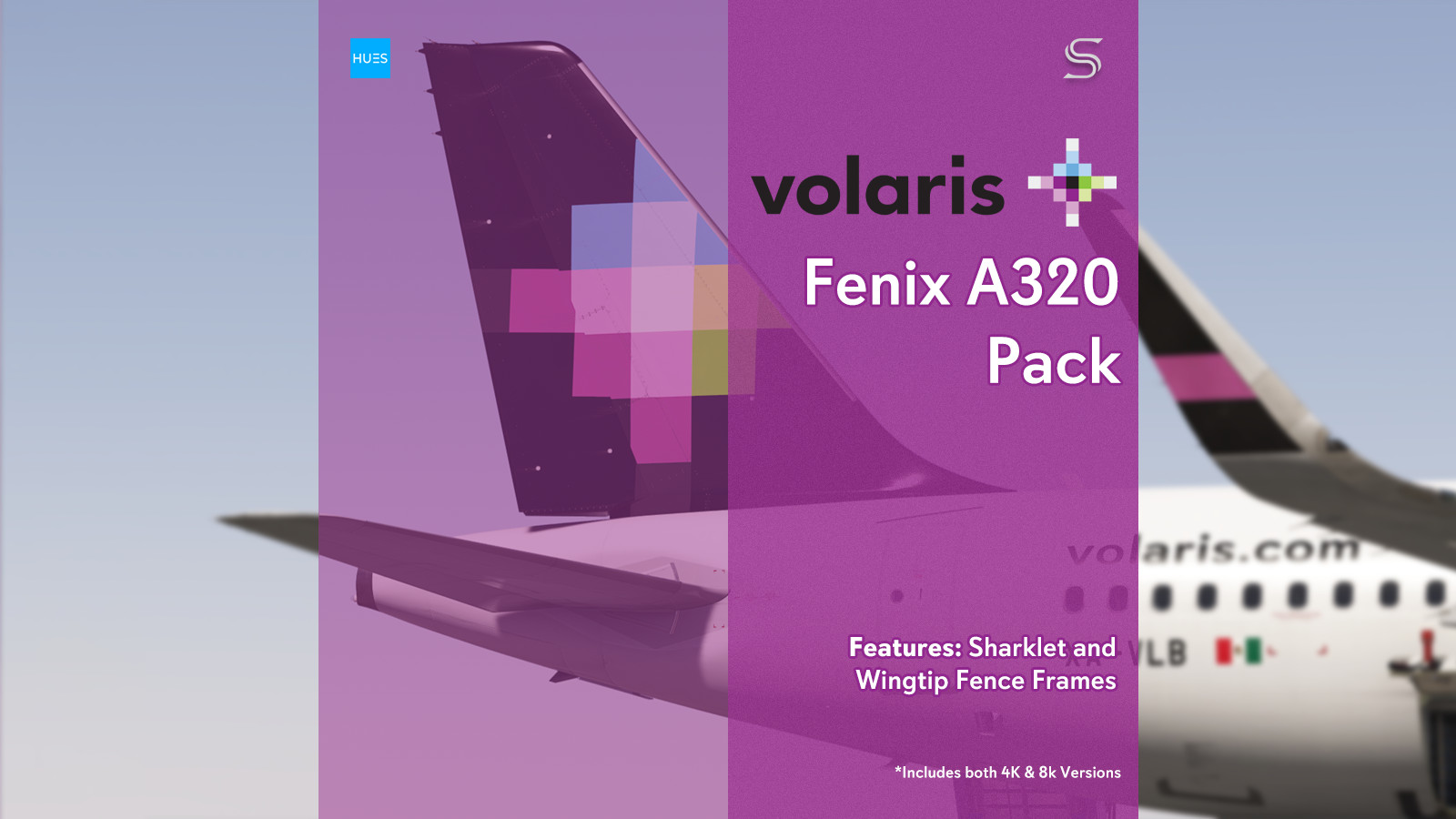 Volaris Livery Pack | Fenix A320 | 8K & 4K - Image 1
