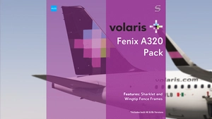 Volaris Livery Pack | Fenix A320 | 8K & 4K thumbnail 1