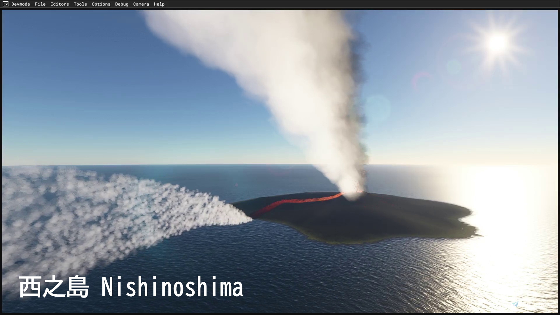 Volcano,Ogasawara for Microsoft Flight Simulator | MSFS
