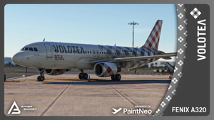 Volotea 10 Years Anniversary Livery w/Cabin For Fenix A320 | EC-NTU [8K] [BFU] thumbnail 4