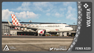 Volotea 10 Years Anniversary Livery w/Cabin For Fenix A320 | EC-NTU [8K] [BFU] thumbnail 5