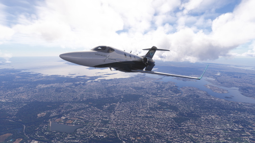 Voyager Aviation Honda Jet Livery