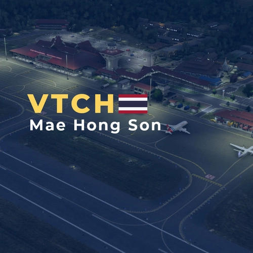 VTCH/HGN - Mae Hong Son Airport Thailand