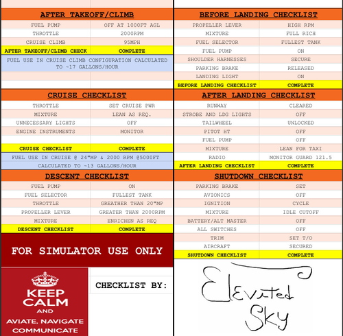 WACO YMF-5 Checklist by ElevatedSky