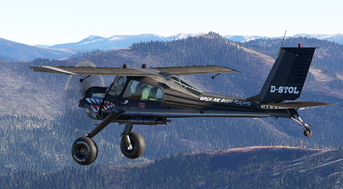 Wash Air Bush Flights [Wilga 35/80] Livery