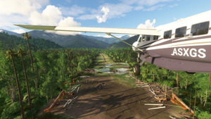 WATI Taria airstrip, Papua, Indonesia thumbnail 12