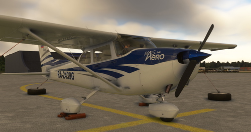 WBSim C172 MagAero RA-2439G