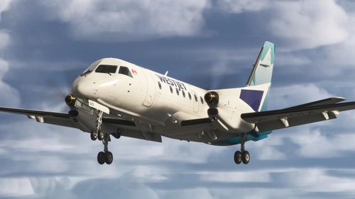 WestJet (Pacific Coastal - C-GOIA) - Microsoft/Carenado SAAB 340