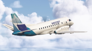 WestJet (Pacific Coastal - C-GOIA) - Microsoft/Carenado SAAB 340 thumbnail 2