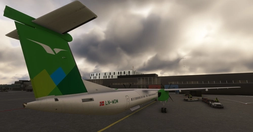 Widerøe Q400 Livery New