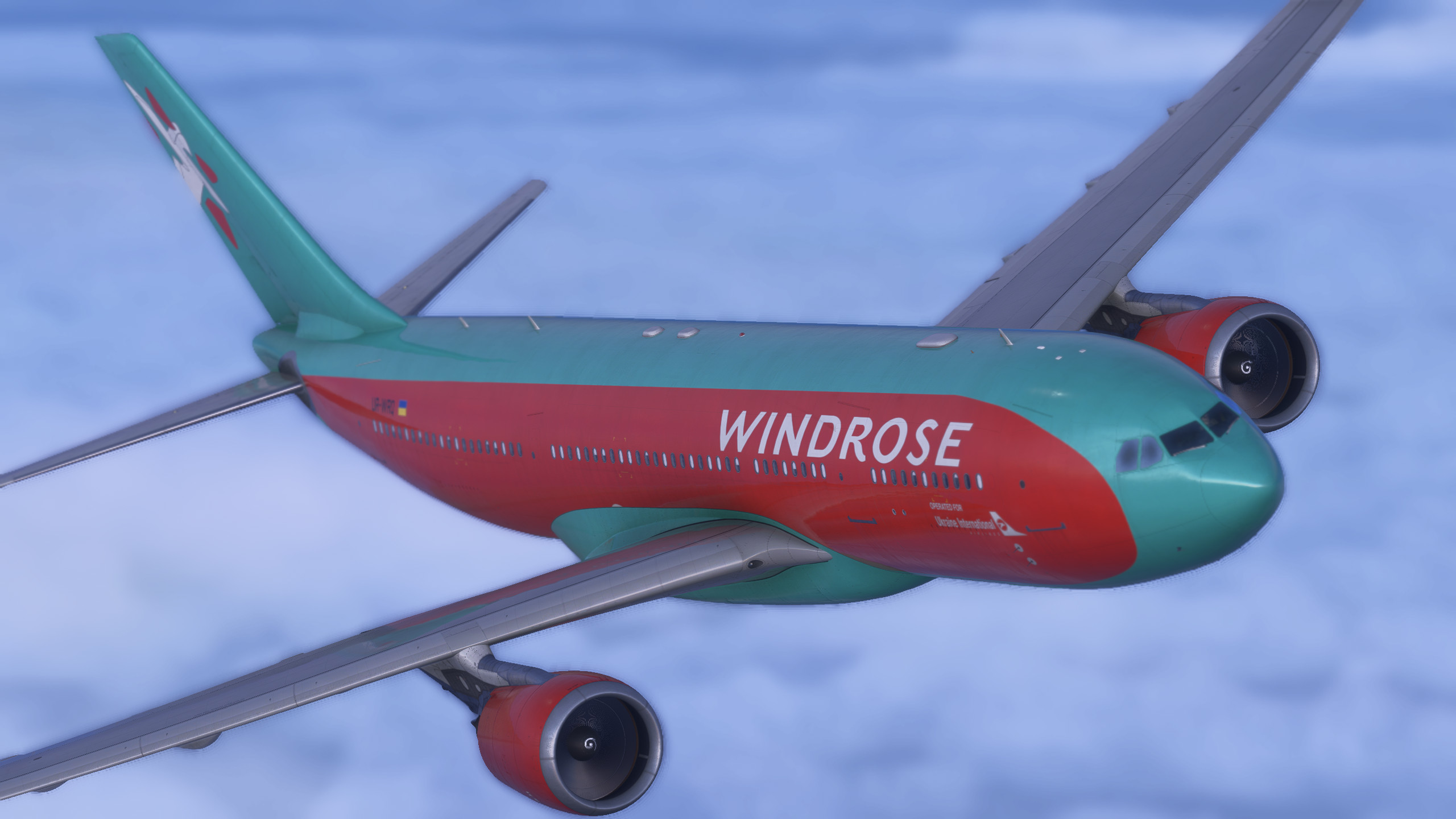 Windrose Airlines (UR-WRQ)| iniBuilds/Microsoft A330-200