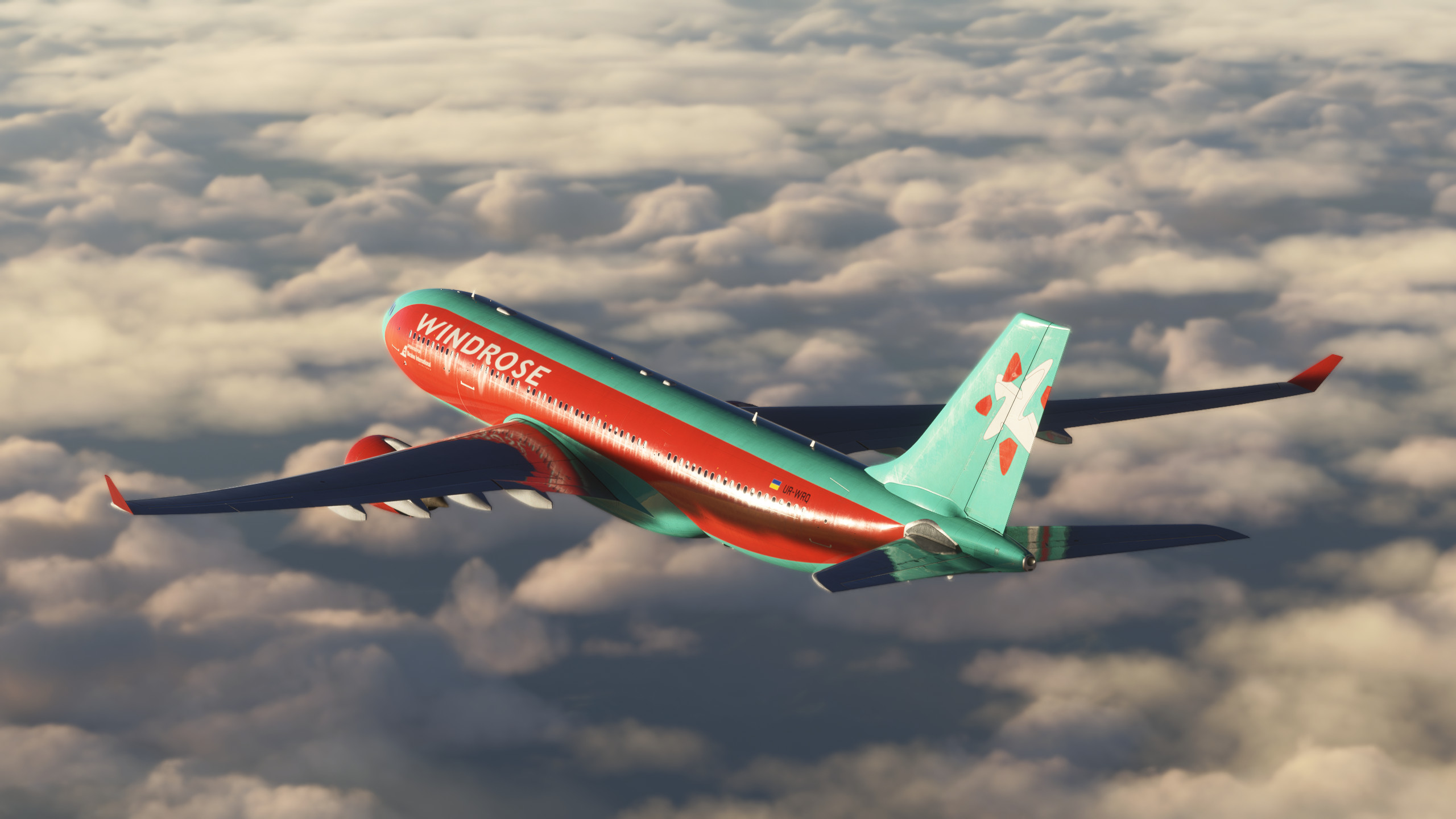 Windrose Airlines (UR-WRQ)| iniBuilds/Microsoft A330-200