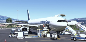 A330-300 P2F  RR - Lufthansa Cargo - 4k - fictional thumbnail 3