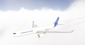 A330-300 P2F  RR - Lufthansa Cargo - 4k - fictional thumbnail 5