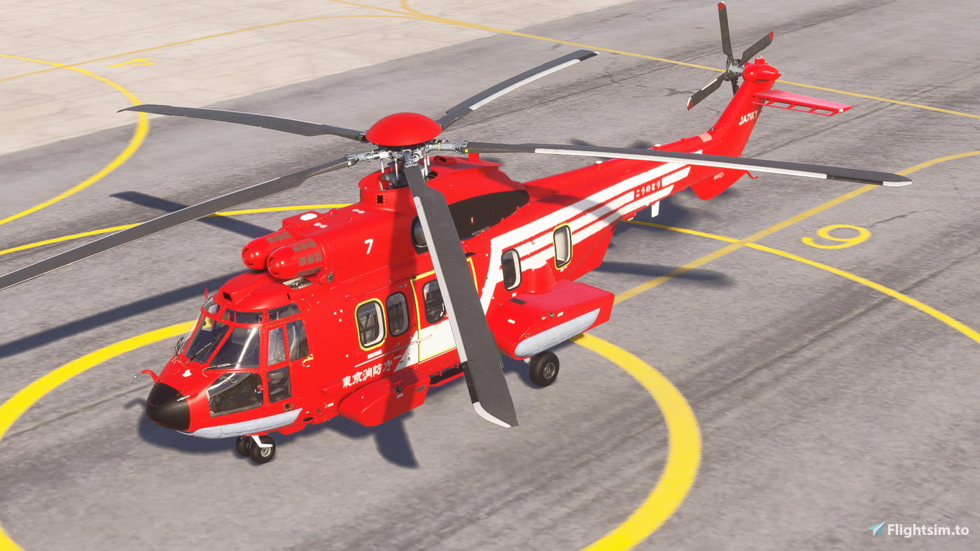 HPG H225 | Tokyo Fire Department | JA71KT для Microsoft Flight ...