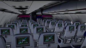 Wizz Air Malta 9H-WNM Fly the Greenest livery Inibuilds A321LR MSFS2024 (with cabin) thumbnail 4