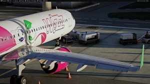 Wizz Air Malta 9H-WNM Fly the Greenest livery Inibuilds A321LR MSFS2024 (with cabin) thumbnail 7
