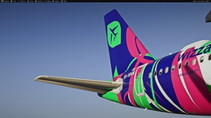 Wizz Air Malta 9H-WNM Fly the Greenest livery Inibuilds A321LR MSFS2024 (with cabin) thumbnail 9