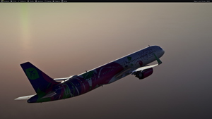 Wizz Air Malta 9H-WNM Fly the Greenest livery Inibuilds A321LR MSFS2024 (with cabin) thumbnail 11