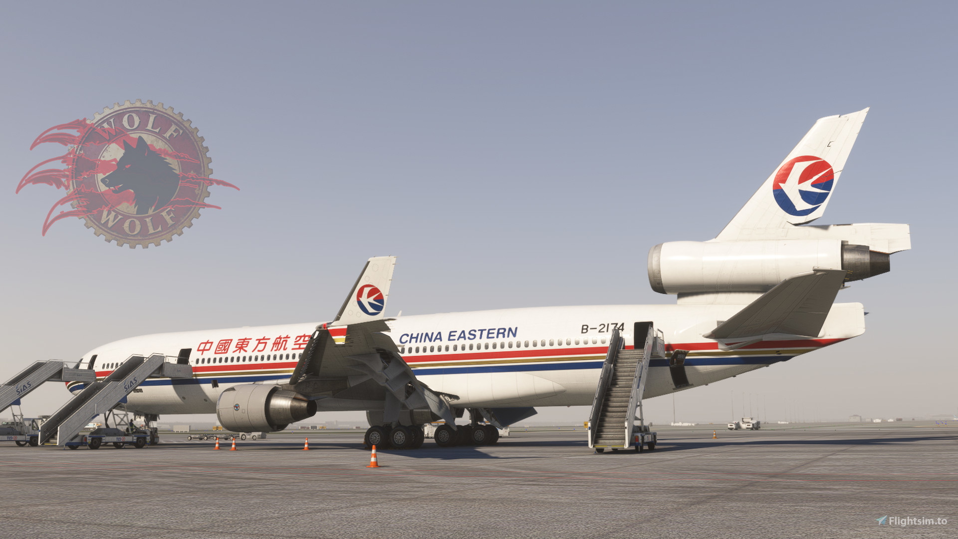 Wolf.Tex 中国东方航空China Eastern Airlines MD-11 Reg:B-2174 For