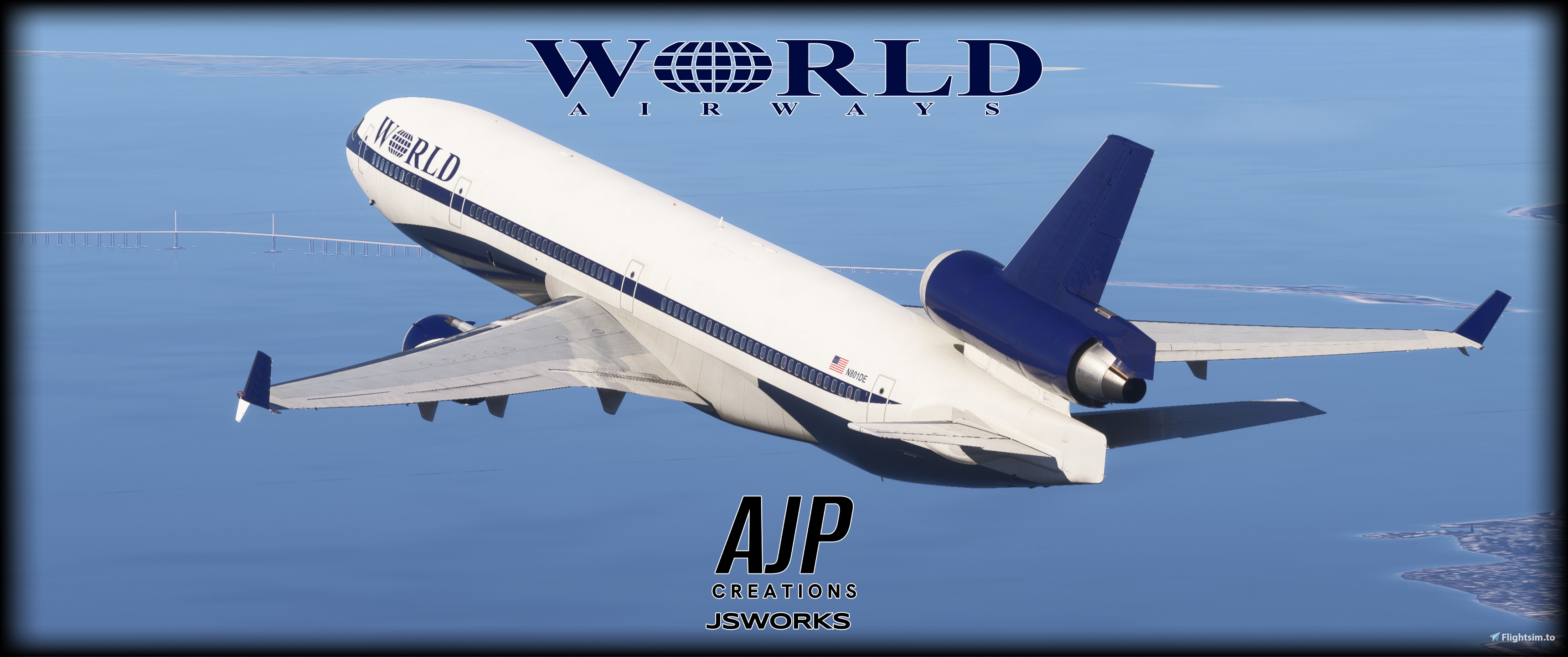 World Airways - ex-Delta MD11 - N801DE - TFDI MD11 v2.0 - Aircraft