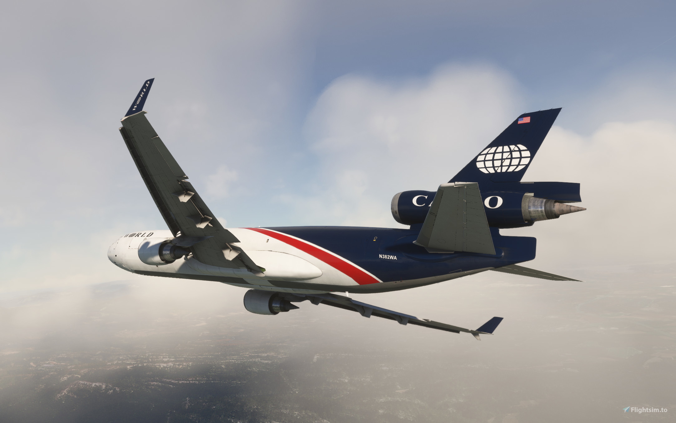 TFDI MD-11F UPS N257UP のために Microsoft Flight Simulator | MSFS