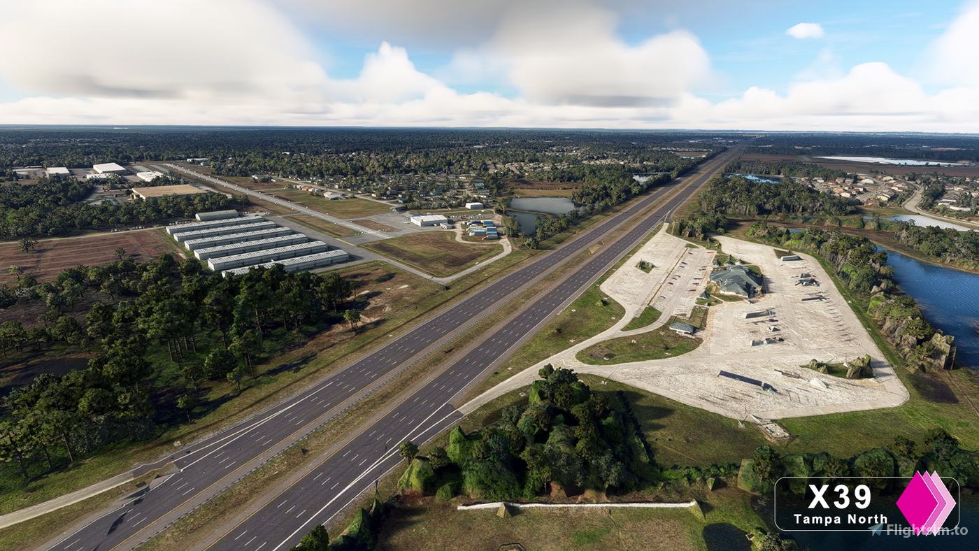 X39 - Tampa North Aero Park voor Microsoft Flight Simulator | MSFS