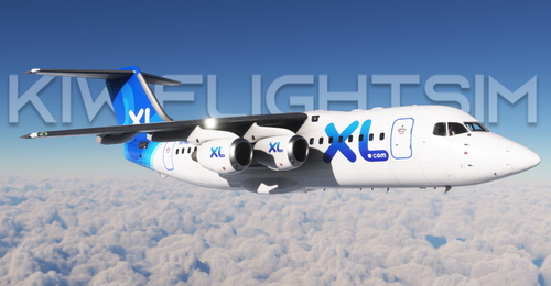 XL Airways (Fictional) | Just Flight BAe 146-200 [4K]