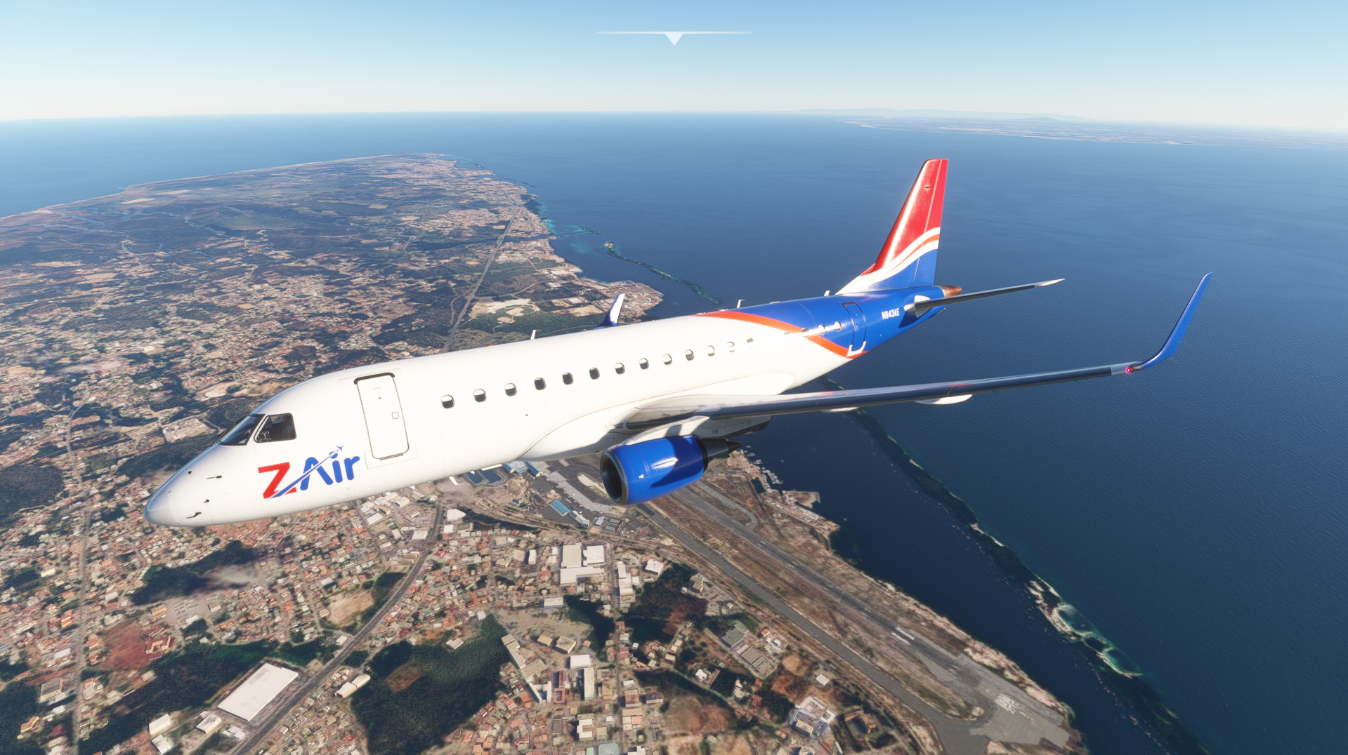 Z Air - FSS Embraer 170 -N843AE - Aircraft Liveries for MSFS