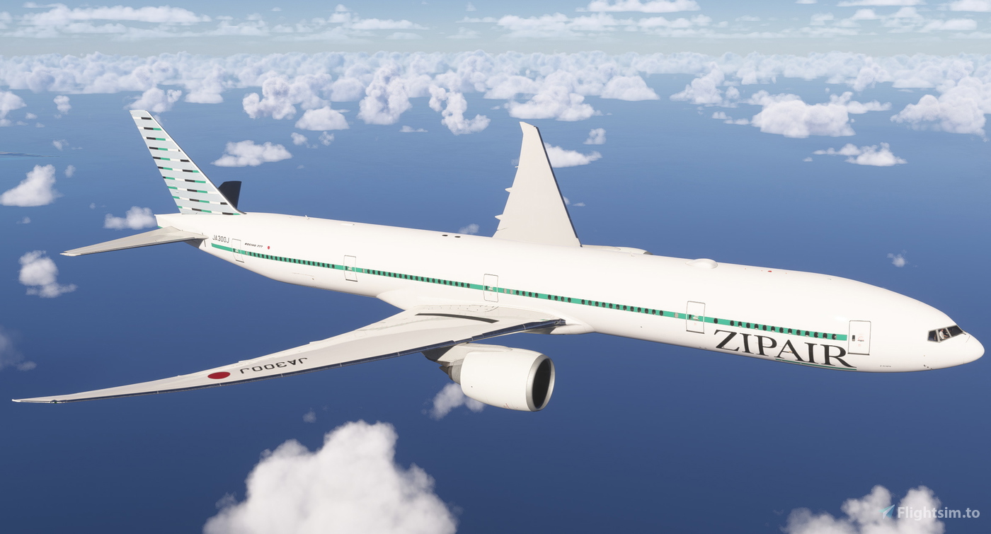 ZIPAIR 777 300ER (Fictional) para Microsoft Flight Simulator MSFS