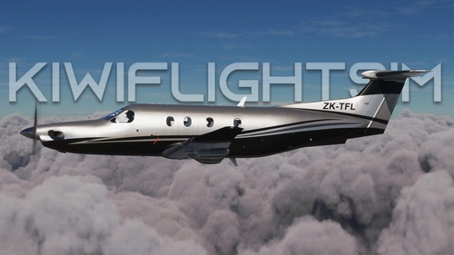 ZK-TFL (New Zealand) Executive 5-Blade | SimWorks Studios PC-12 [4K]
