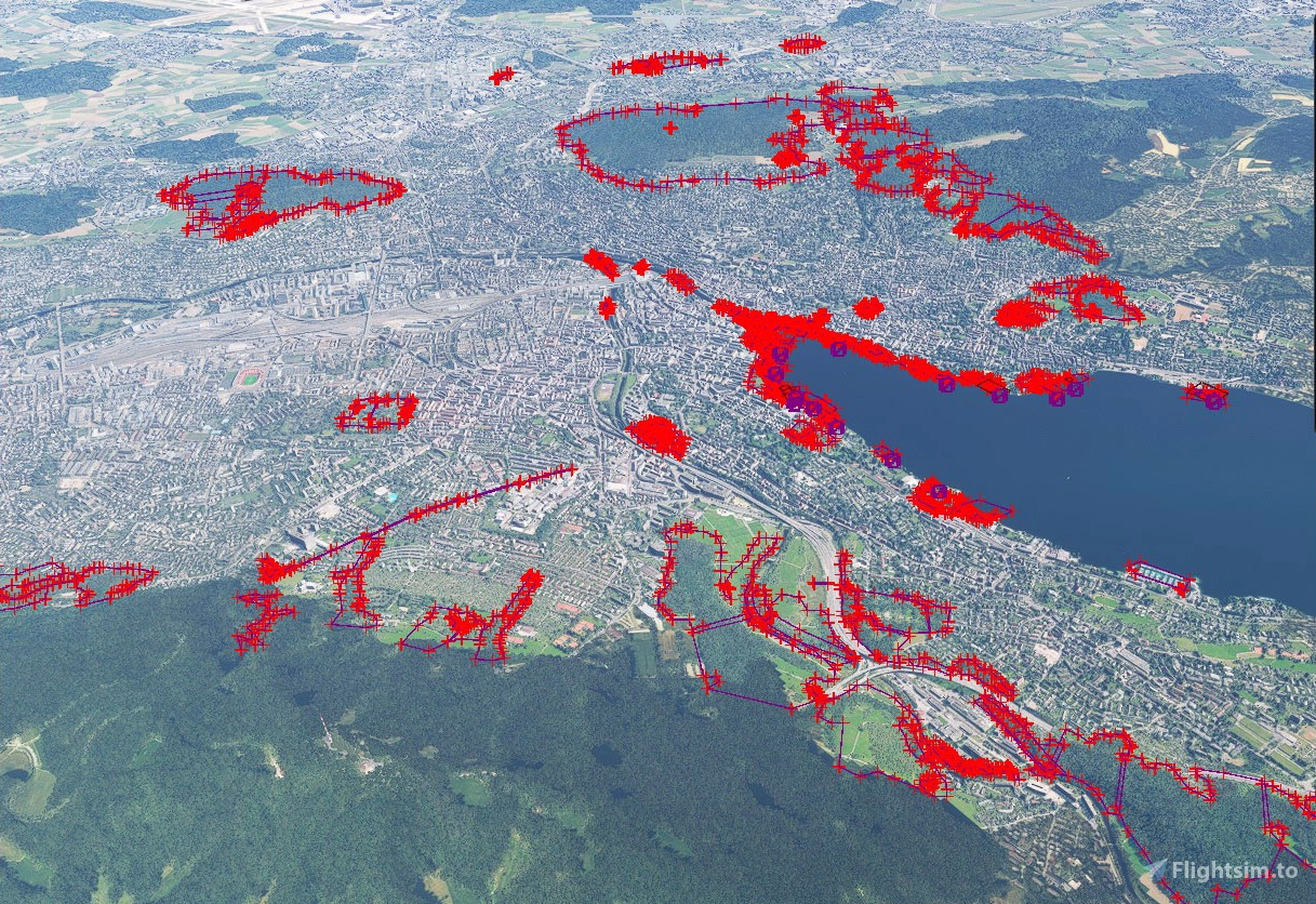 Zürich and Rapperswil Water- and Forestmask Improvements  - Image 1