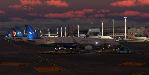 ZSAM Xiamen Gaoqi - FSLTL Static Aircraft (SamScene3D)