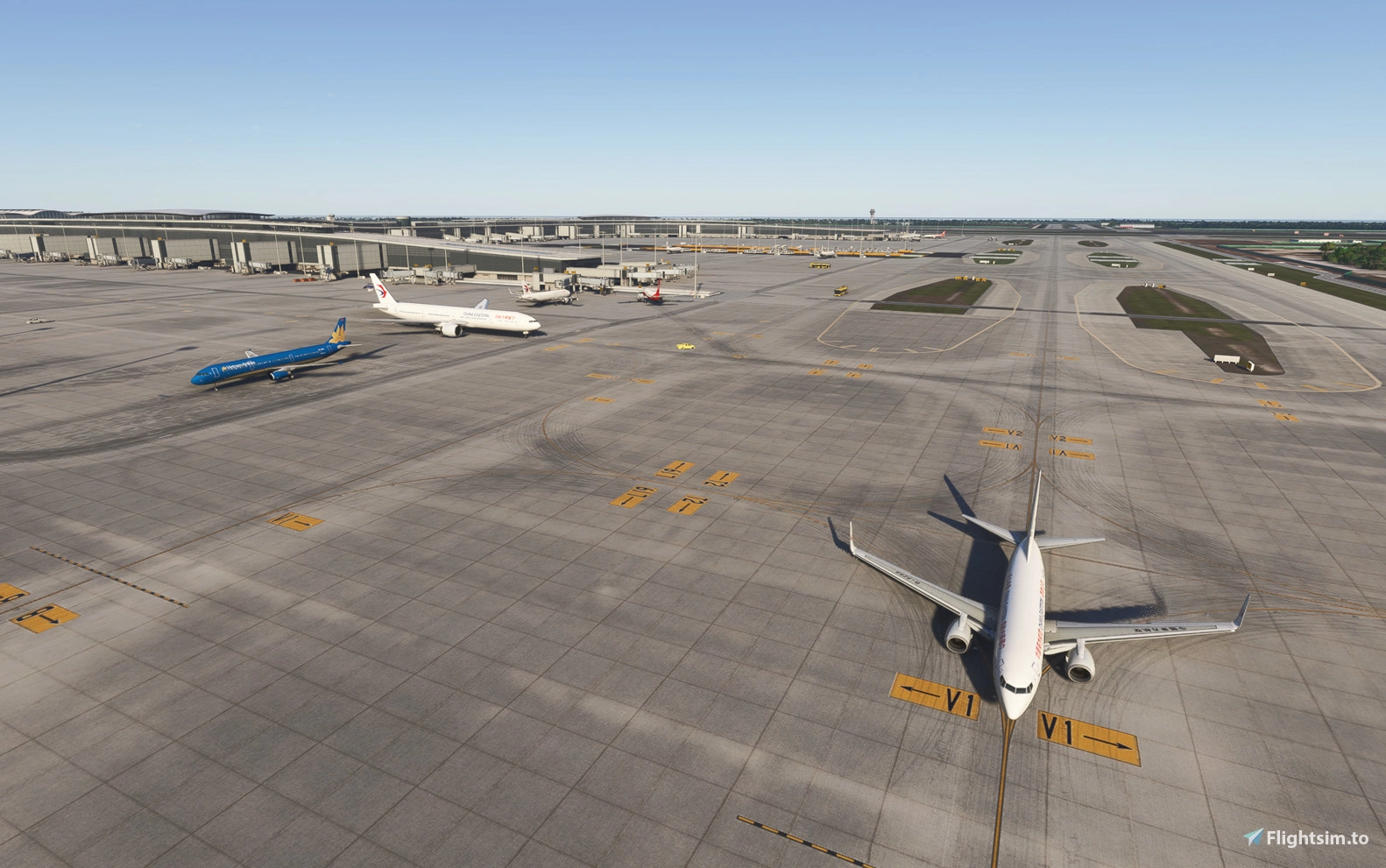 ZSPD - WFScenery Pudong enhancement for BATC - Image 1