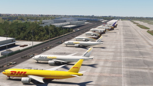 ZSPD Shanghai Pudong - FSLTL Static Aircraft (WF Scenery) thumbnail 10