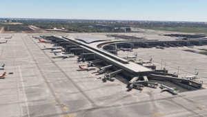 ZSPD Shanghai Pudong - FSLTL Static Aircraft (WF Scenery) thumbnail 8