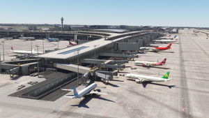 ZSPD Shanghai Pudong - FSLTL Static Aircraft (WF Scenery) thumbnail 6