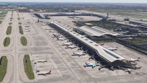 ZSPD Shanghai Pudong - FSLTL Static Aircraft (WF Scenery) thumbnail 4