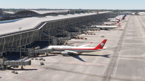 ZSPD Shanghai Pudong - FSLTL Static Aircraft (WF Scenery) thumbnail 5