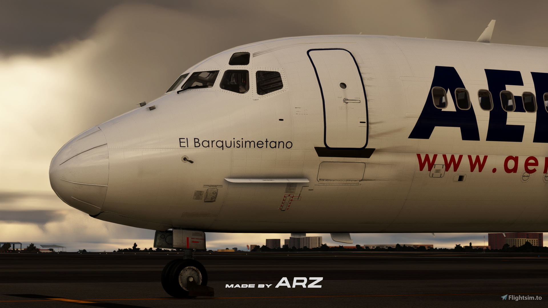 Aeropostal YV505T MD82 | MaddogX (20th) | Custom Cockpit and Cabin