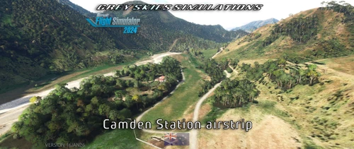 Camden Station airstrip, Marlborough, New Zealand (XGS11)